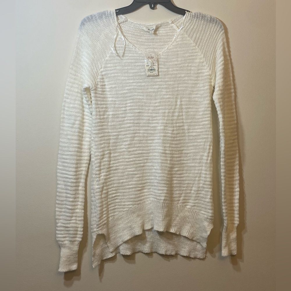 Juniors Mudd Sweater Cast Off Raglan (1)